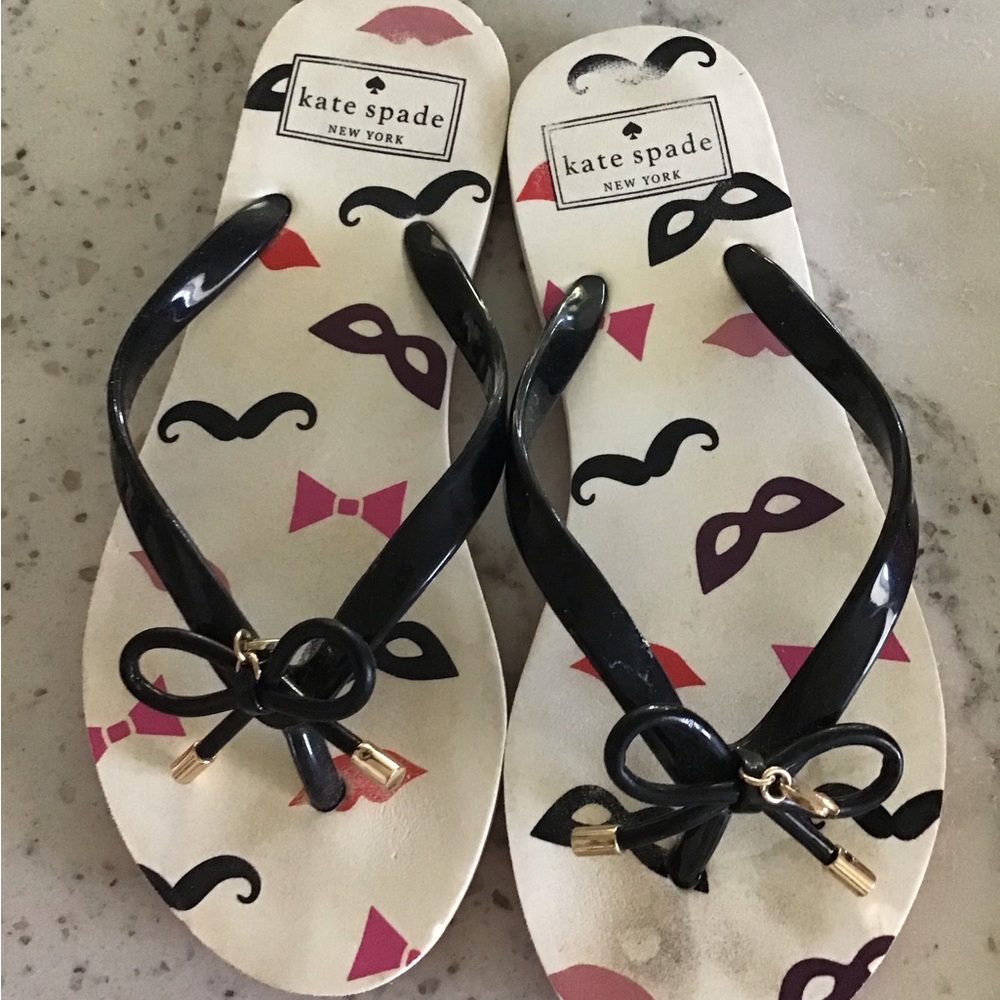 5 Pair Kate Spade New York Flip Flops - Picture 5 of 6